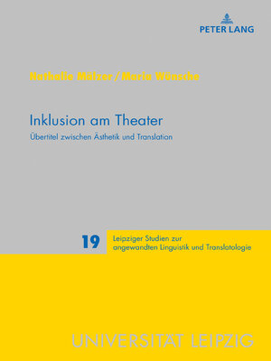 cover image of Inklusion am Theater